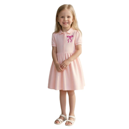 Girls Dress, Toddler Summer Short Sleeve Cotton Casual Easter Dresses Clothes 18M-7Y