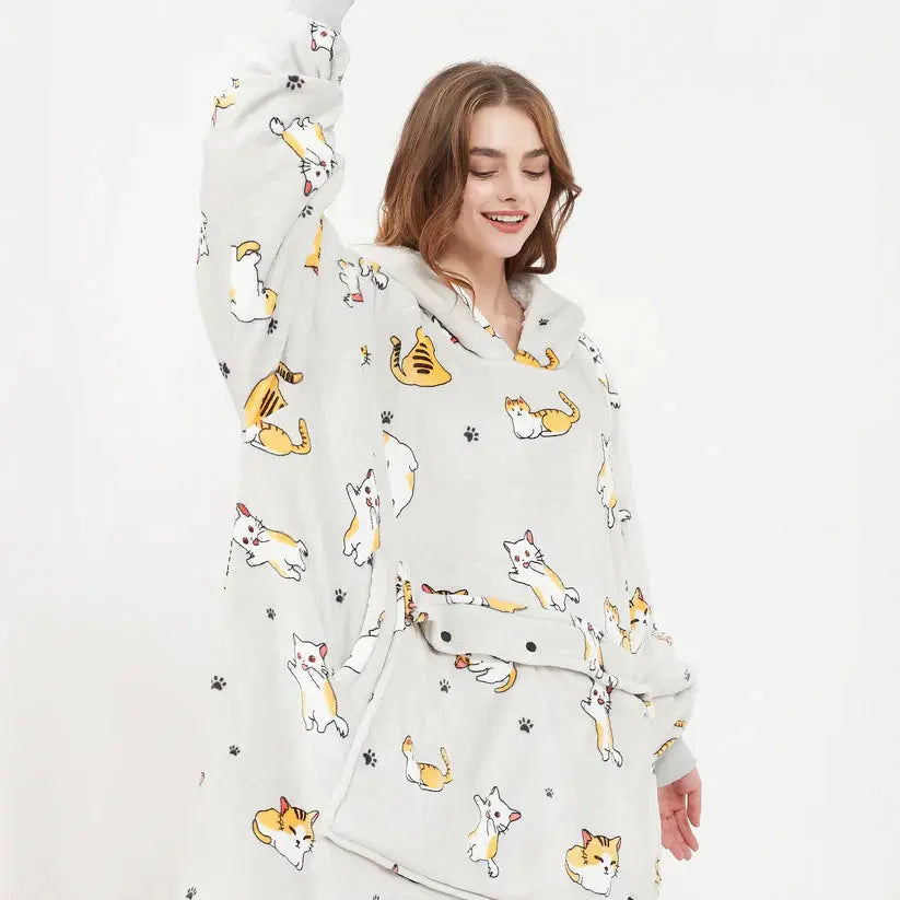 Heated Hoodie Blanket My Store
