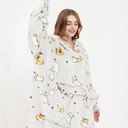 Heated Hoodie Blanket My Store
