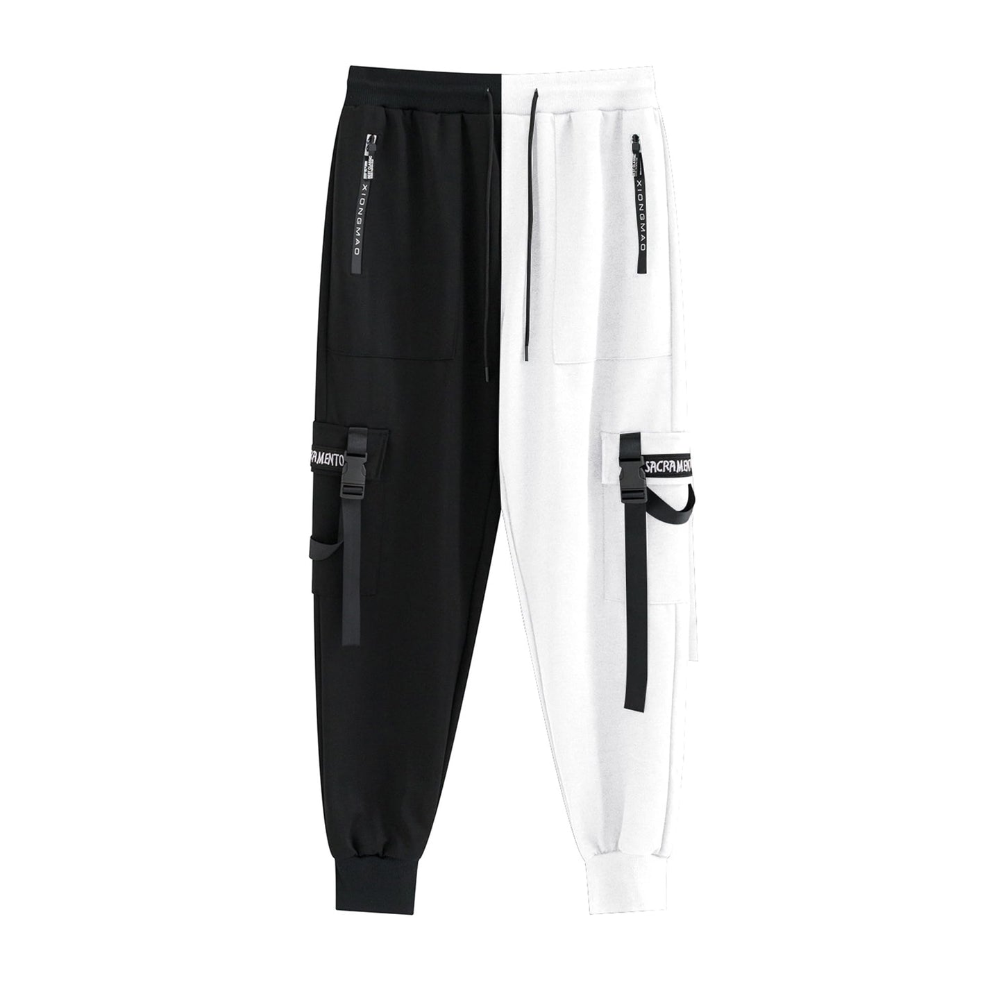XYXIONGMAO Men's Jogger Pants Techwear Hip Hop Harem Pants Streetwear Tactical Track Pants