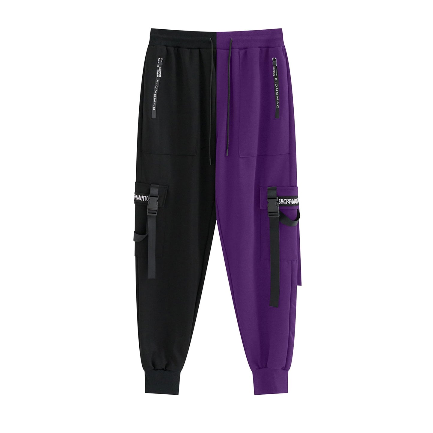XYXIONGMAO Men's Jogger Pants Techwear Hip Hop Harem Pants Streetwear Tactical Track Pants