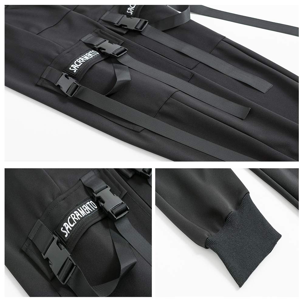 XYXIONGMAO Men's Jogger Pants Techwear Hip Hop Harem Pants Streetwear Tactical Track Pants