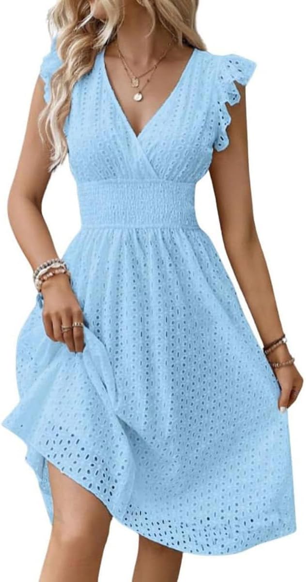 LaceWisp Midi Dress