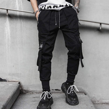 XYXIONGMAO Men's Jogger Pants Techwear Hip Hop Harem Pants Streetwear Tactical Track Pants