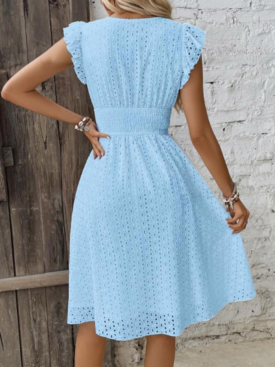 LaceWisp Midi Dress image 3