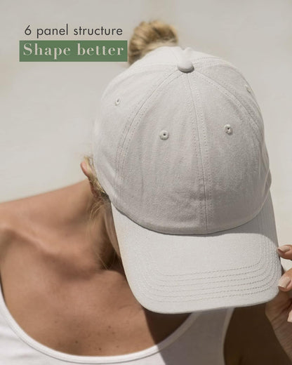 FURTALK Cotton Low Profile Baseball Cap Hat for Men Women Adjustable Dad Hat Four Seasons Classic