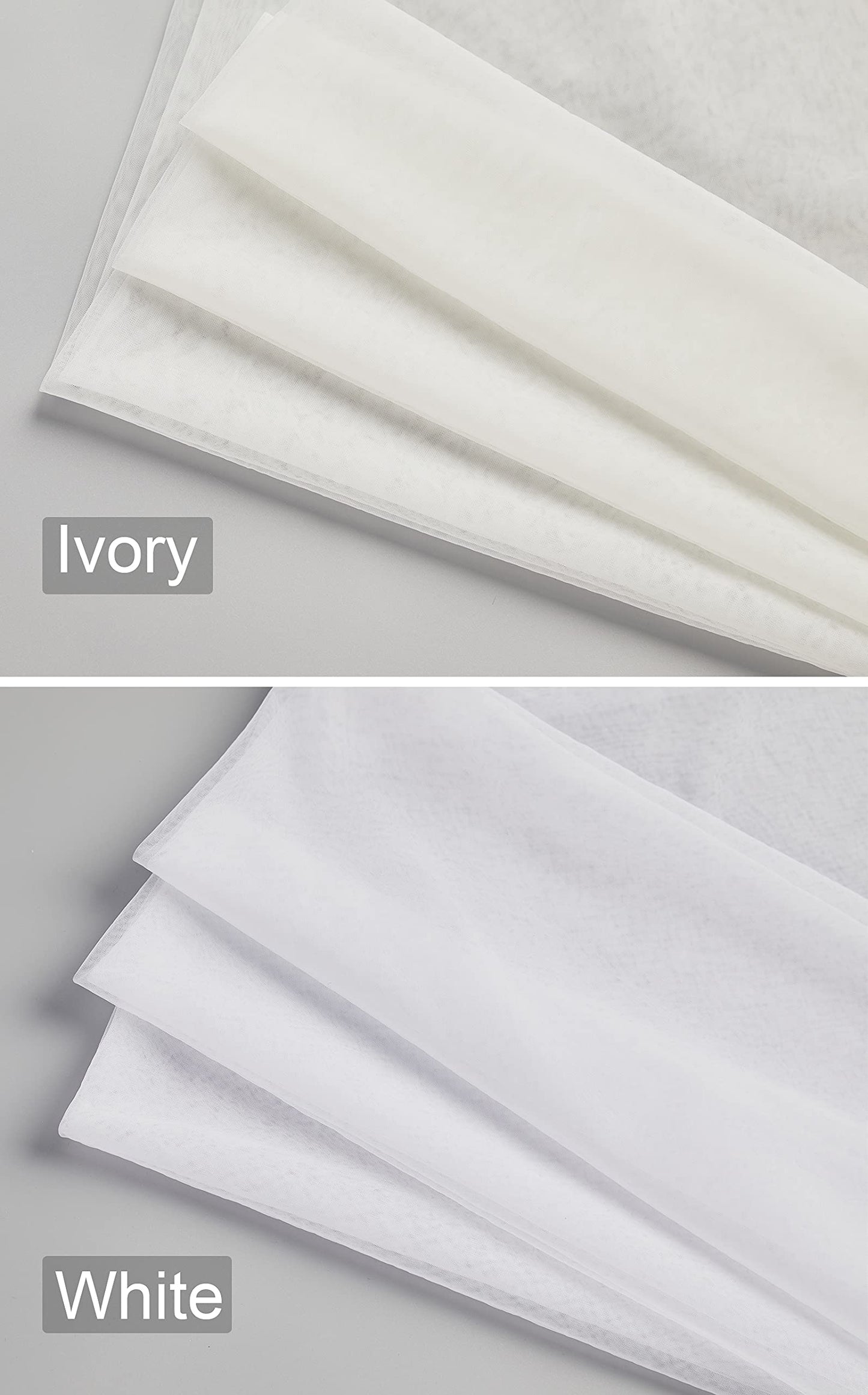 BEAUTELICATE Wedding Bridal Veil with Comb 1 Tier Cut Edge Ivory White Elbow Fingertip Chapel Cathedral Length V67