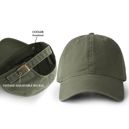 FURTALK Cotton Low Profile Baseball Cap Hat for Men Women Adjustable Dad Hat Four Seasons Classic