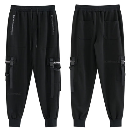 XYXIONGMAO Men's Jogger Pants Techwear Hip Hop Harem Pants Streetwear Tactical Track Pants