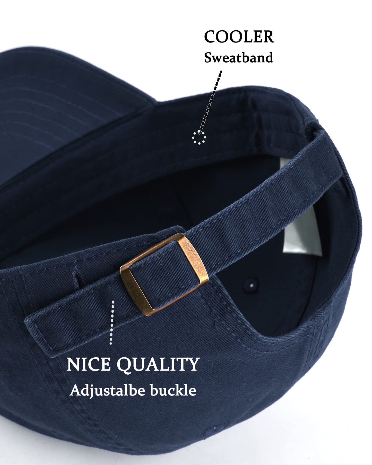 FURTALK Cotton Low Profile Baseball Cap Hat for Men Women Adjustable Dad Hat Four Seasons Classic