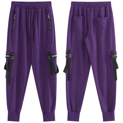 XYXIONGMAO Men's Jogger Pants Techwear Hip Hop Harem Pants Streetwear Tactical Track Pants