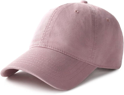 FURTALK Cotton Low Profile Baseball Cap Hat for Men Women Adjustable Dad Hat Four Seasons Classic