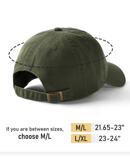 FURTALK Cotton Low Profile Baseball Cap Hat for Men Women Adjustable Dad Hat Four Seasons Classic