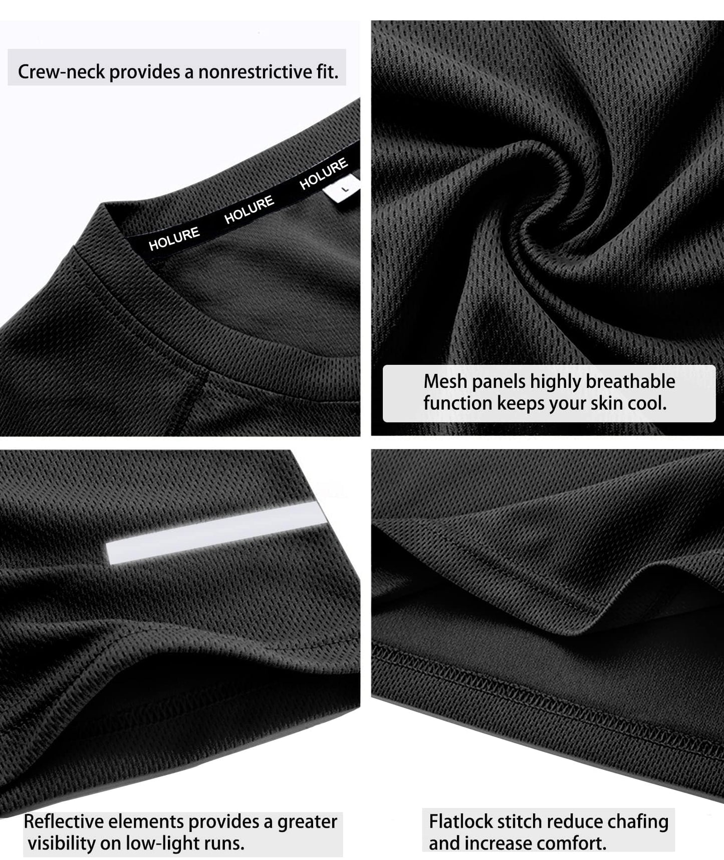 Men's Sports Running Set (Pack of 4 or 5) Athletic Shirt+Short/Compression Shirt+Pants with Coat Tracksuit Gym Suits