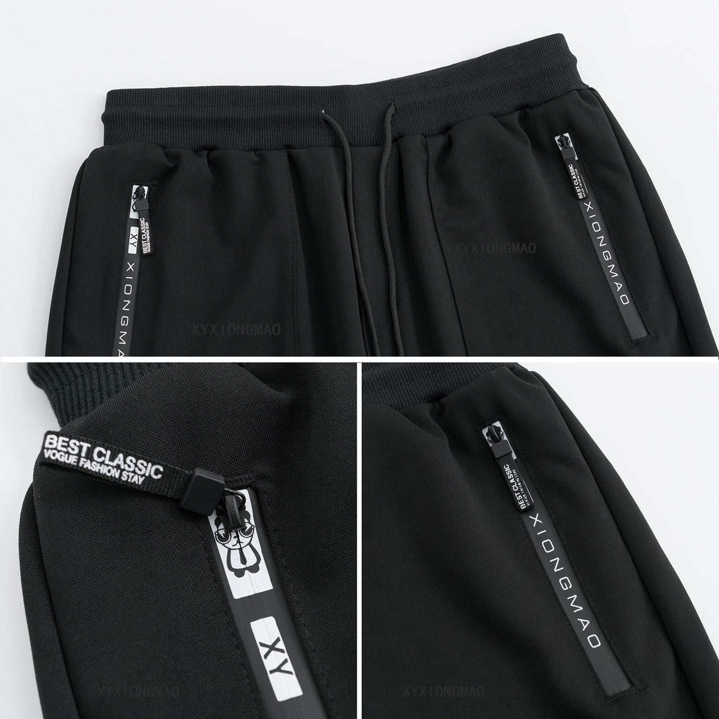 XYXIONGMAO Men's Jogger Pants Techwear Hip Hop Harem Pants Streetwear Tactical Track Pants