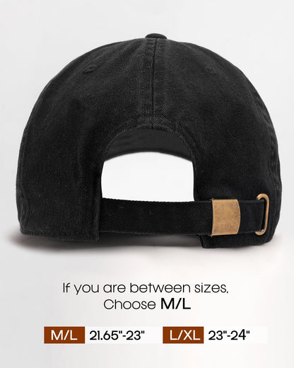 FURTALK Cotton Low Profile Baseball Cap Hat for Men Women Adjustable Dad Hat Four Seasons Classic