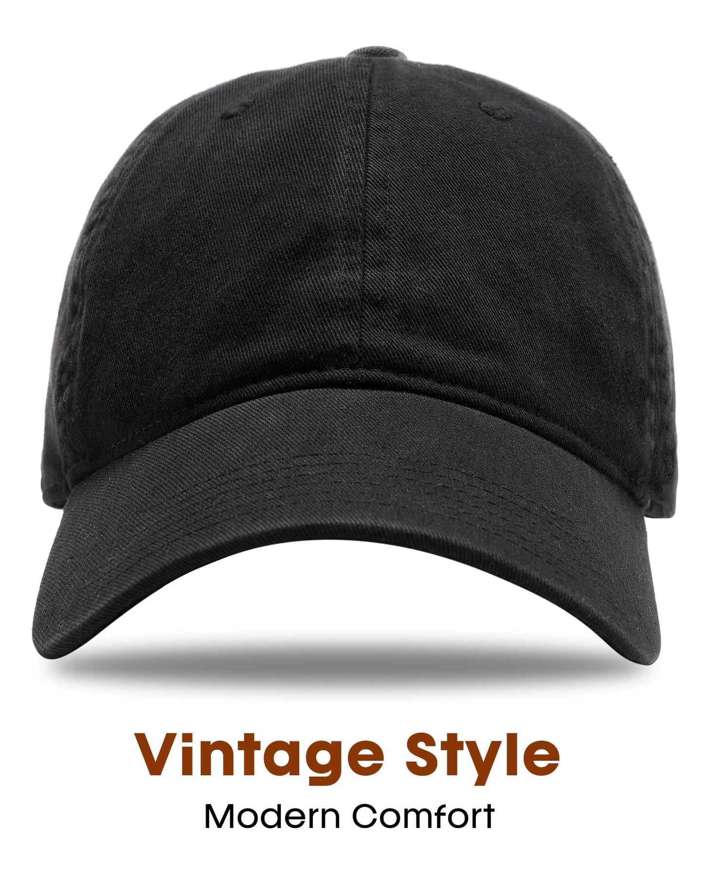 FURTALK Cotton Low Profile Baseball Cap Hat for Men Women Adjustable Dad Hat Four Seasons Classic