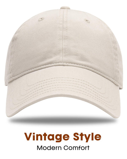 FURTALK Cotton Low Profile Baseball Cap Hat for Men Women Adjustable Dad Hat Four Seasons Classic