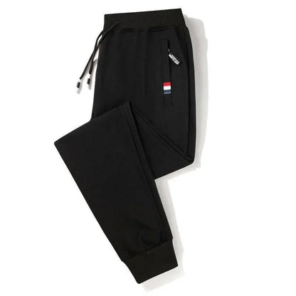 Spring Pants Men Fitness Sportswear Tracksuit Elastic Waist Sweatpants Cotton Trousers Loose Gyms Jogger Track Pants Mens M- 8XL