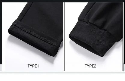 Spring Pants Men Fitness Sportswear Tracksuit Elastic Waist Sweatpants Cotton Trousers Loose Gyms Jogger Track Pants Mens M- 8XL