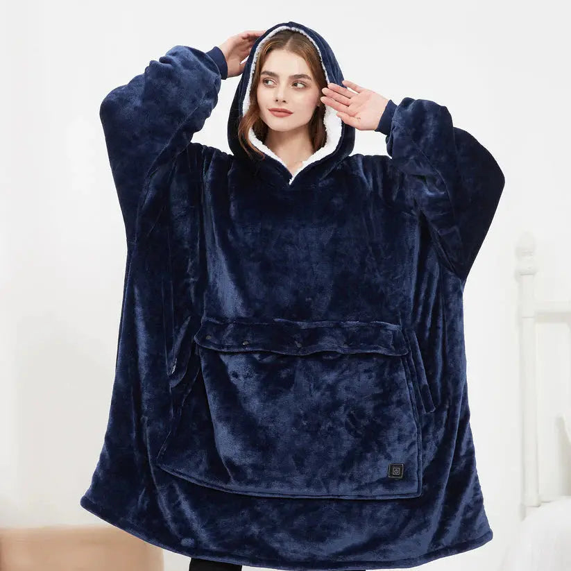 Heated Hoodie Blanket My Store